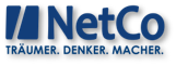 Das Logo des Praxispartners NetCo