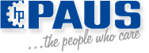 Das Logo des Praxispartners Paus Maschinenfabrik